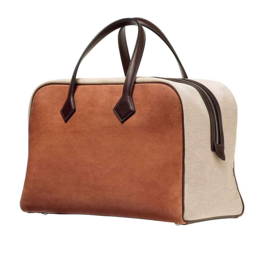 徐州奢侈品管家名包回收价格咨询 全新Hermes Victoria Sylvania 手提包一般几折可以回收