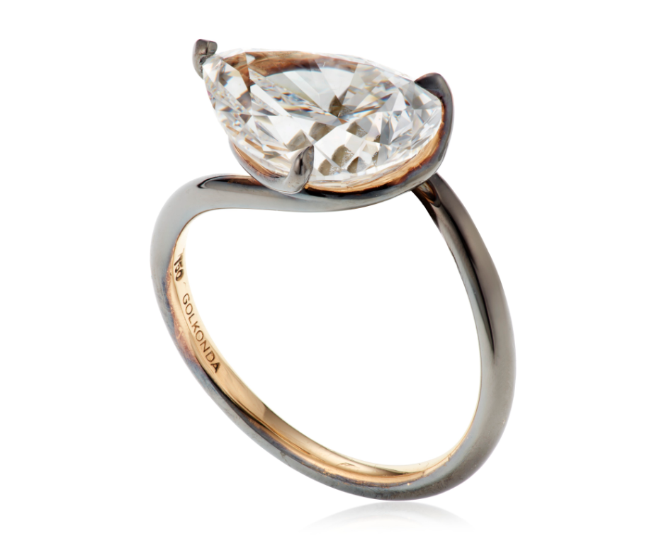 购买钻石只看4c就够了吗? 5.03克拉水滴形切割gia证书钻石戒指回收抵押典当参考价格USD 60,000 - USD 80,000