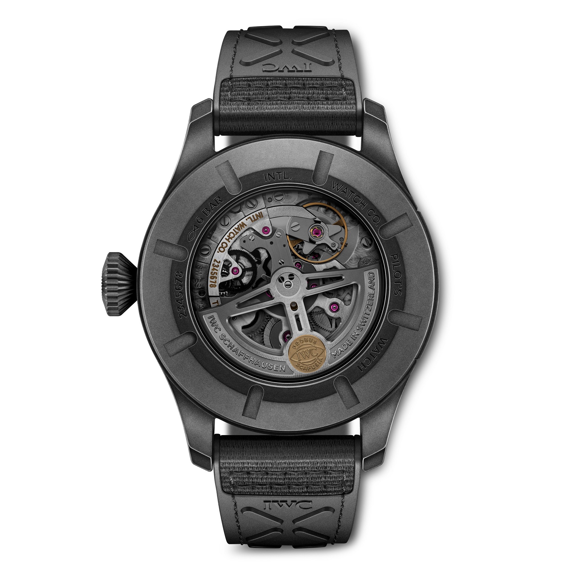 『IWC 鉴定回收』IWC Ceratanium 瓷化钛金属表壳世界时腕表